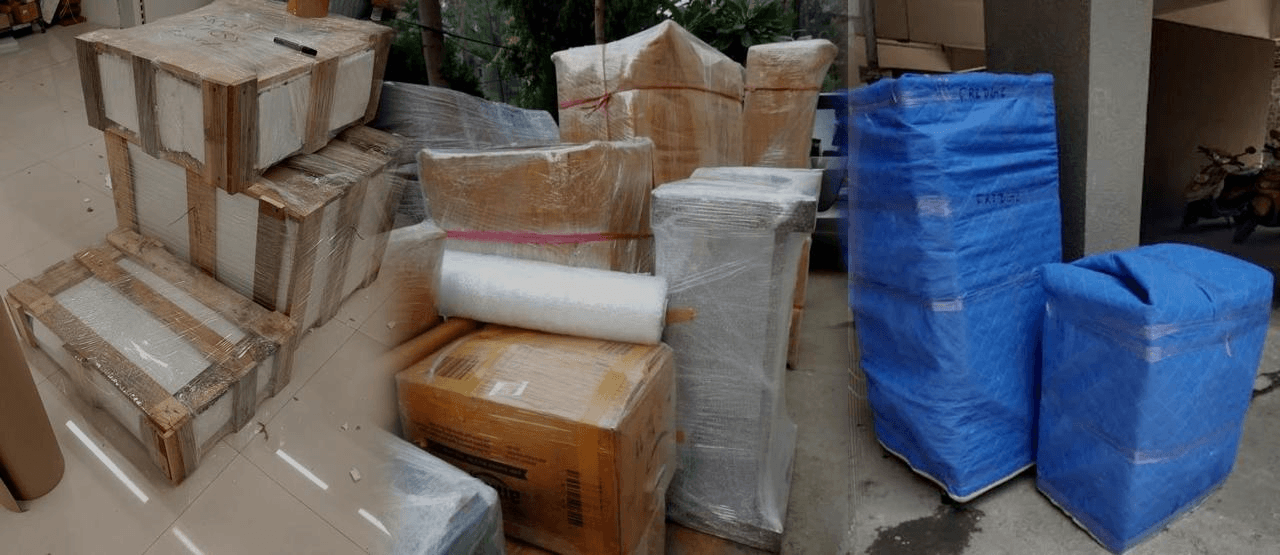 Professional packing service for household goods